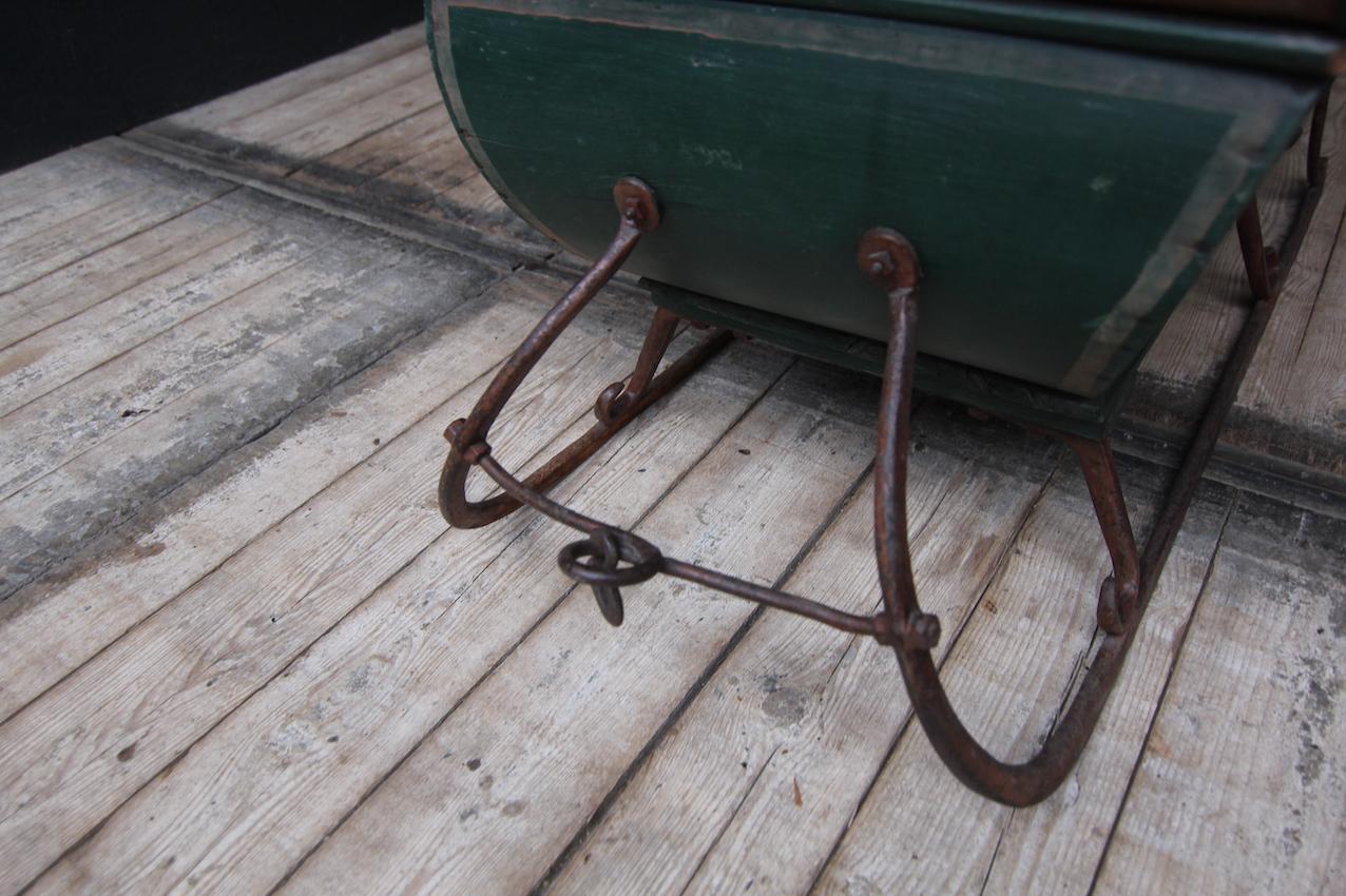 Early 20th Century German Children's Sledge For Sale 9