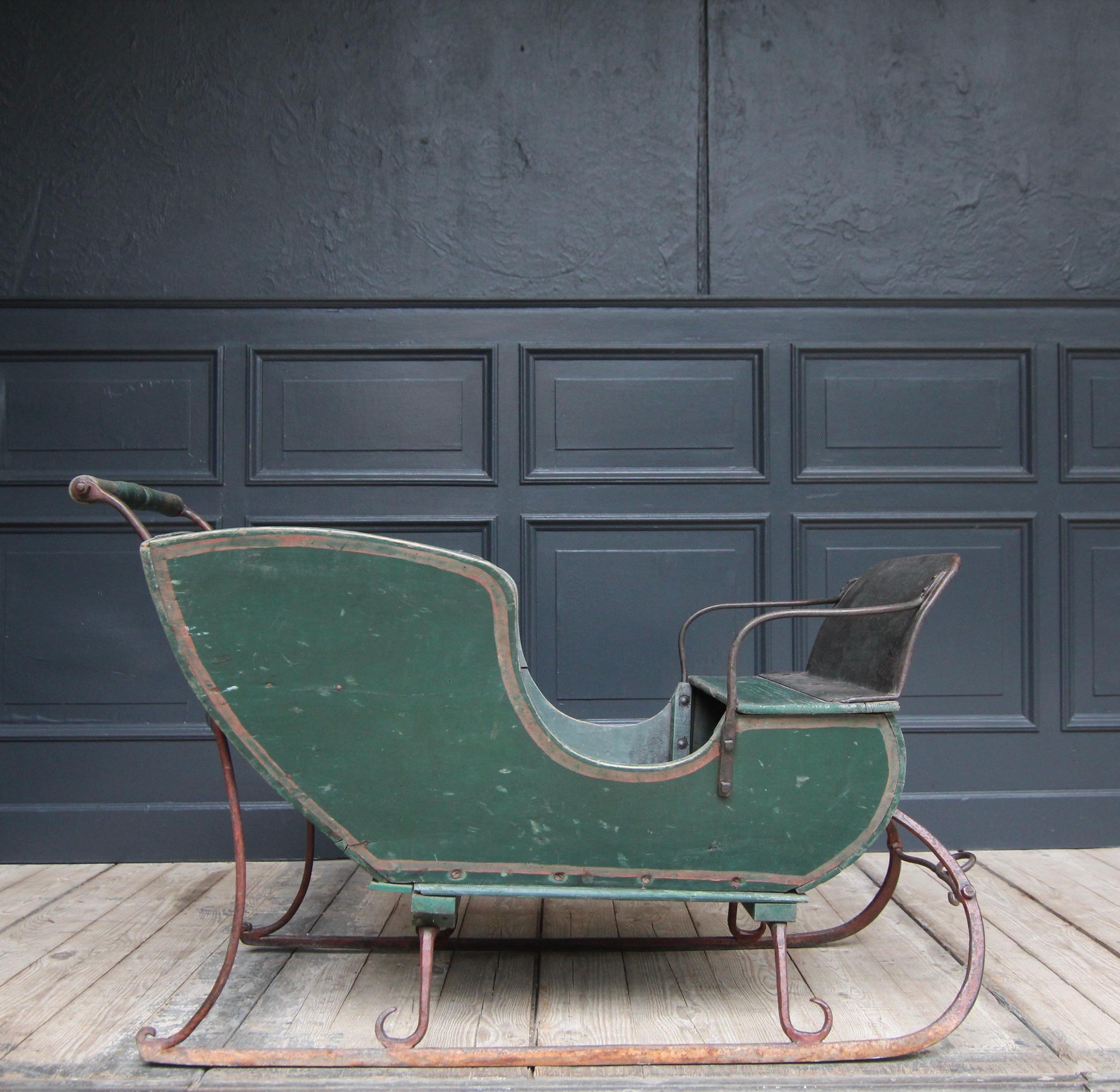 Early 20th Century German Children's Sledge For Sale 10