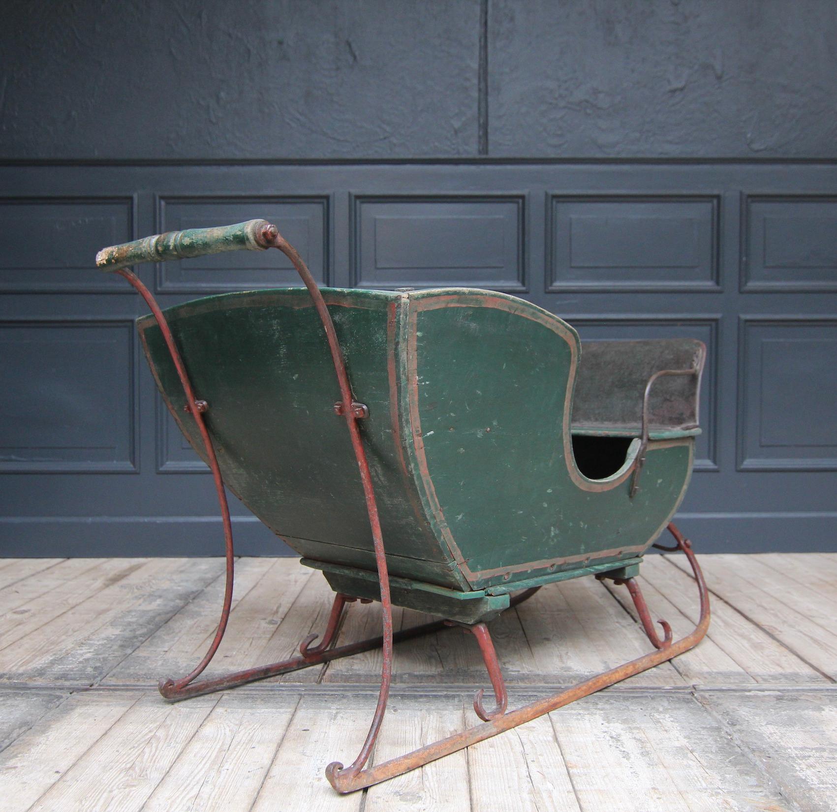 Early 20th Century German Children's Sledge For Sale 11