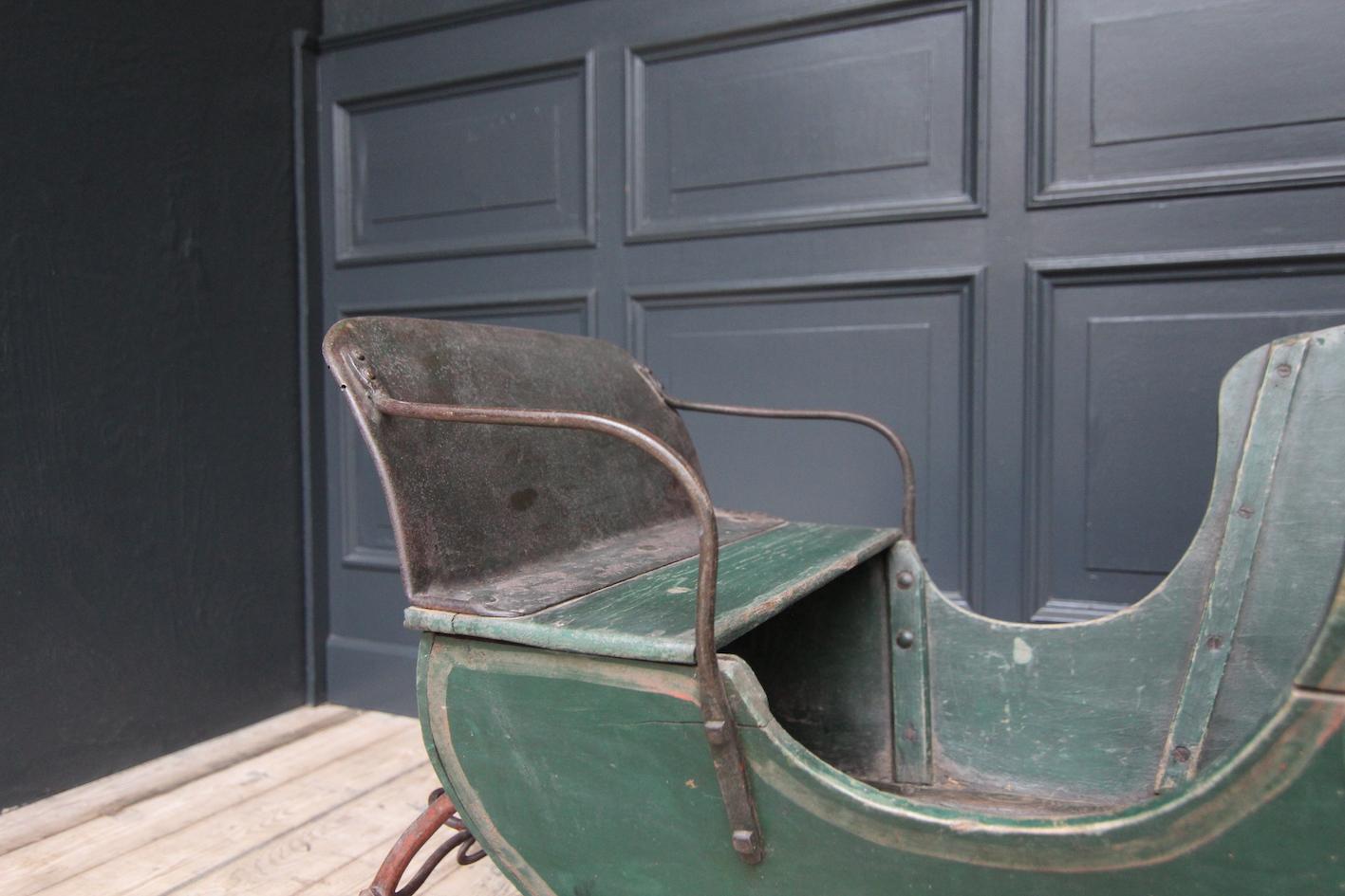 Early 20th Century German Children's Sledge For Sale 3