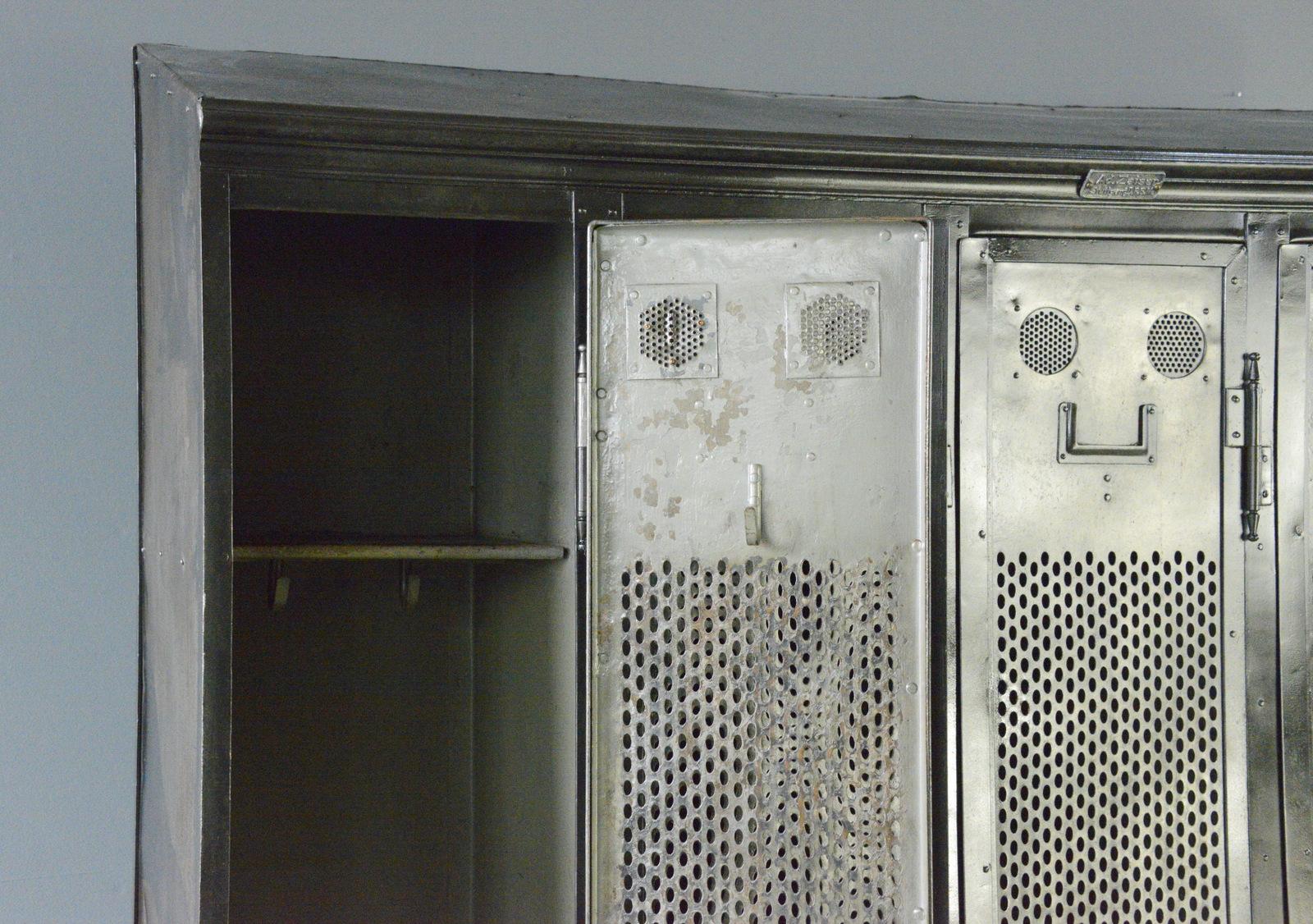 Early 20th Century German Factory Lockers By Ad Zaiser 8