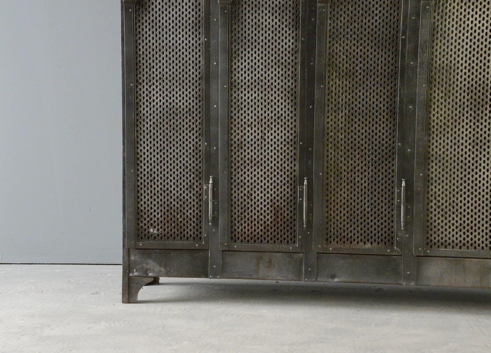 Industrial Early 20th Century German Factory Lockers By Ad Zaiser