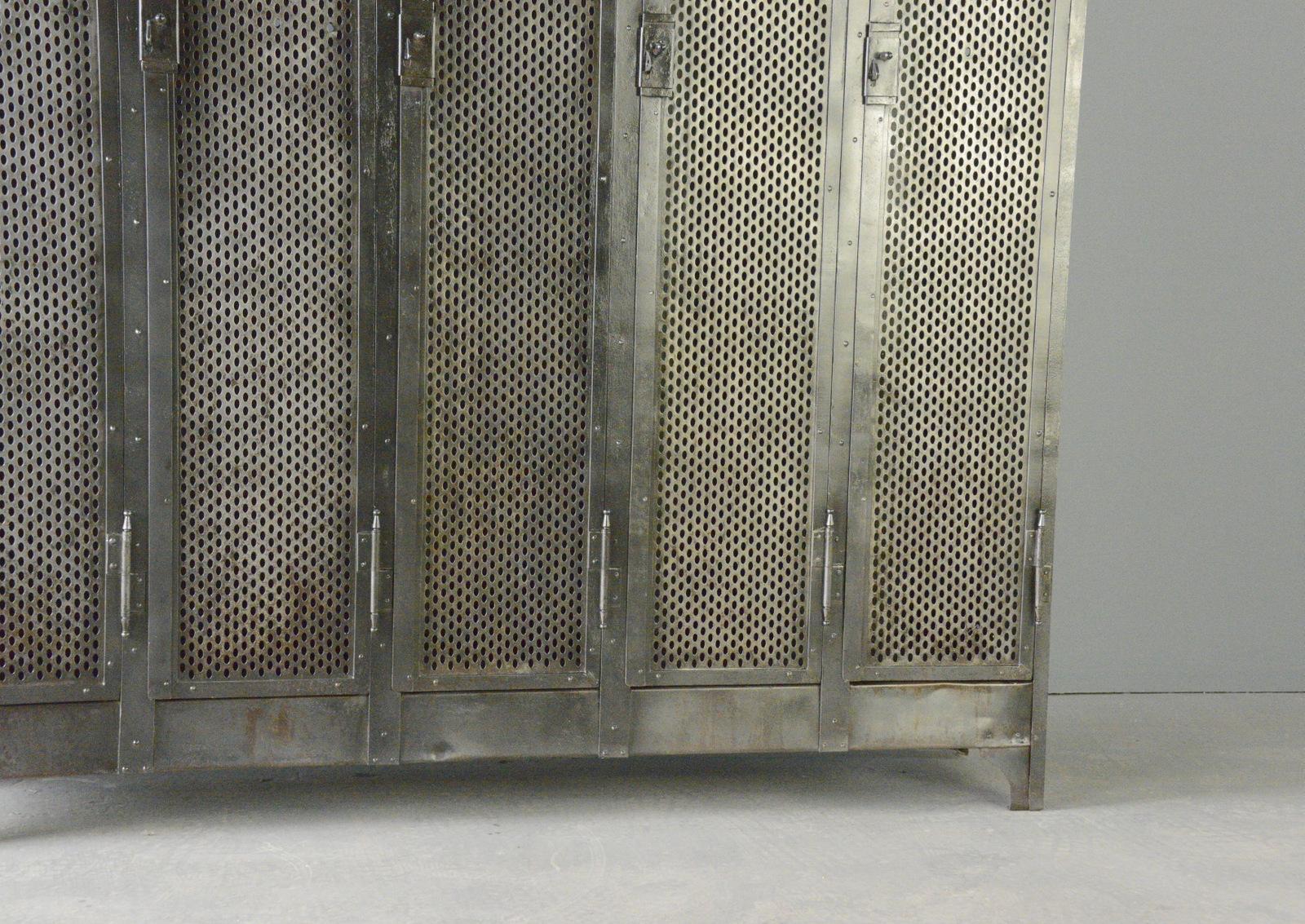Early 20th Century German Factory Lockers By Ad Zaiser 1
