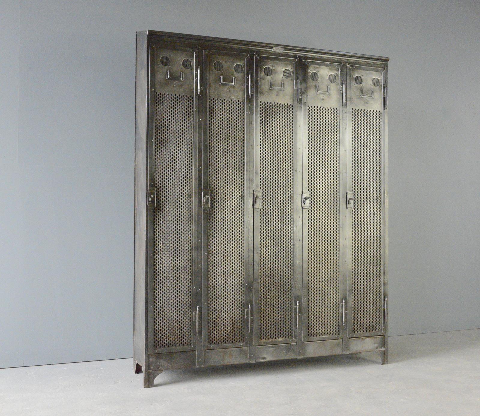 Early 20th Century German Factory Lockers By Ad Zaiser 2