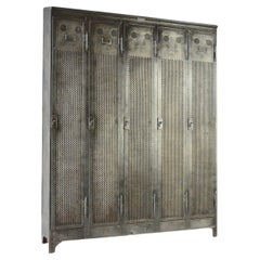 Early 20th Century German Factory Lockers By Ad Zaiser