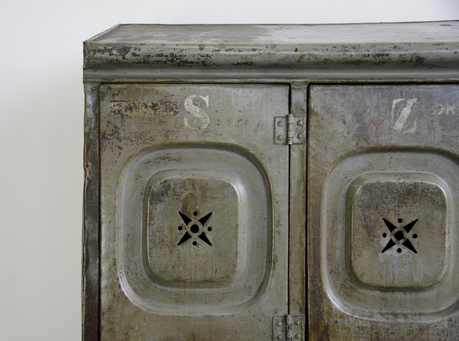 Early 20th Century German Factory Lockers 5