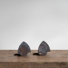 Early 20th Century German Mule Form Folk Art Book Ends in Metal