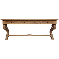 Mesa consola de farmacia alemana de principios del siglo XX