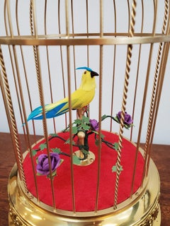 Early 20th Century German Signing Bird Automaton