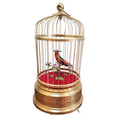 Early 20th Century German Signing Bird Automaton