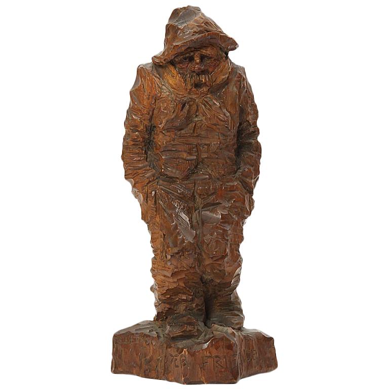 Early 20th Century German Statue by Franz Zelezny For Sale