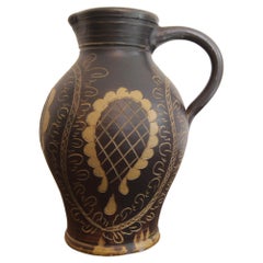Early 20th Century German Stoneware Jug