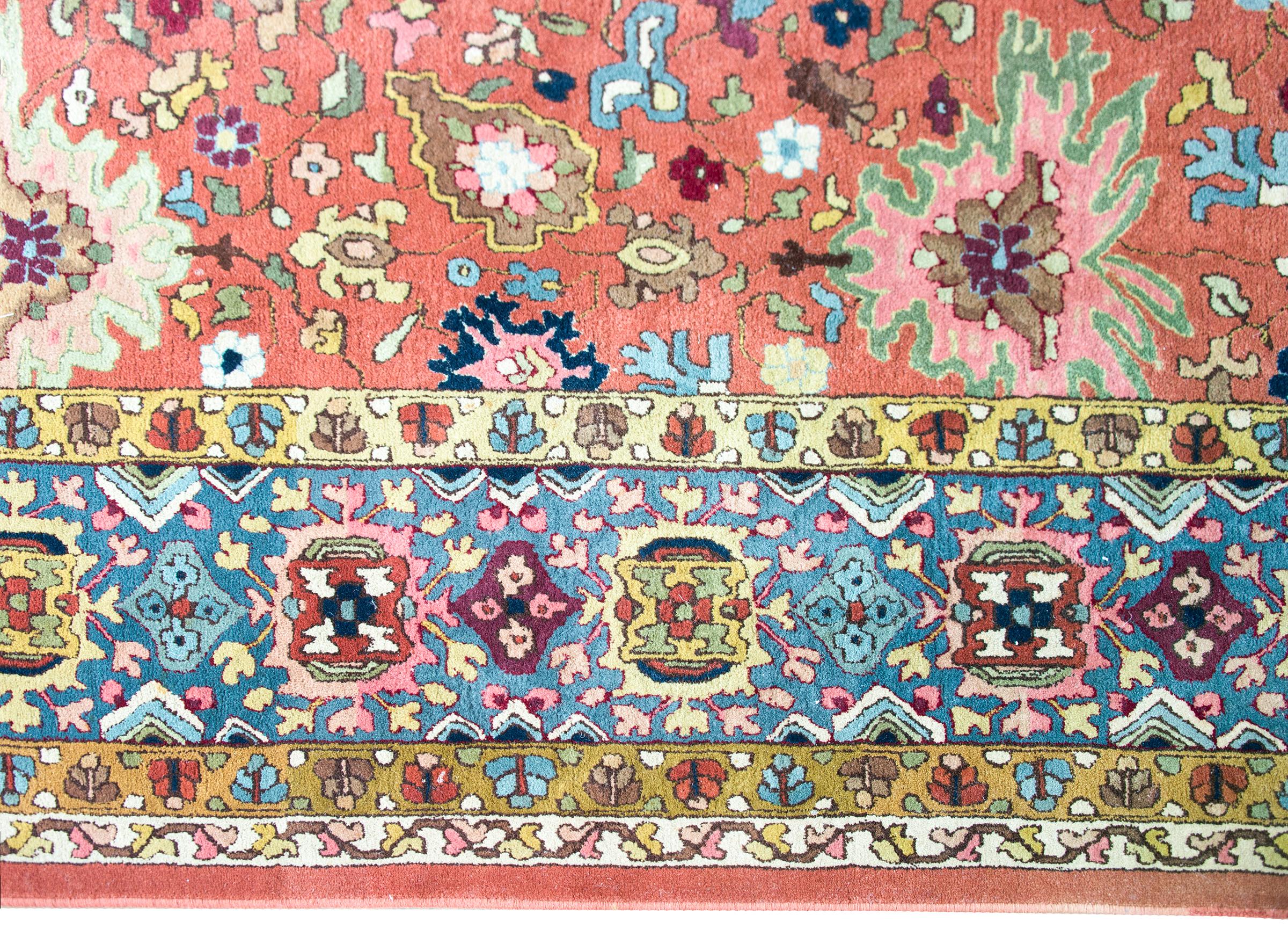 Hand-Knotted Early 20th Century German Tetex Rug For Sale