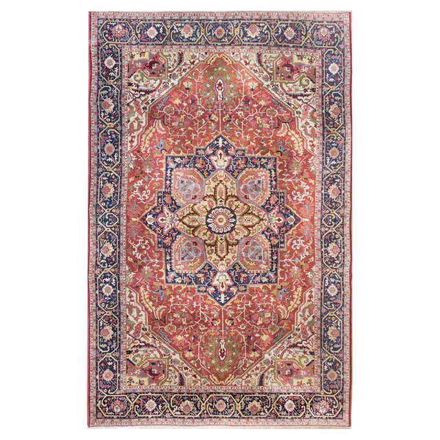German Traditional Rug Mid-Century German Rug For Sale at 1stDibs