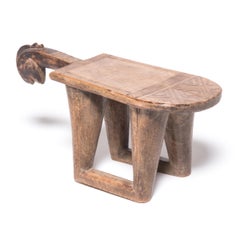 Early 20th Century Ghanaian Lobi Figurative Stool