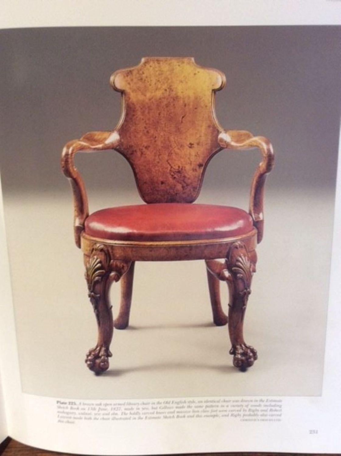 Early 20th century Gillows Design Chair in Mahogany For Sale 11