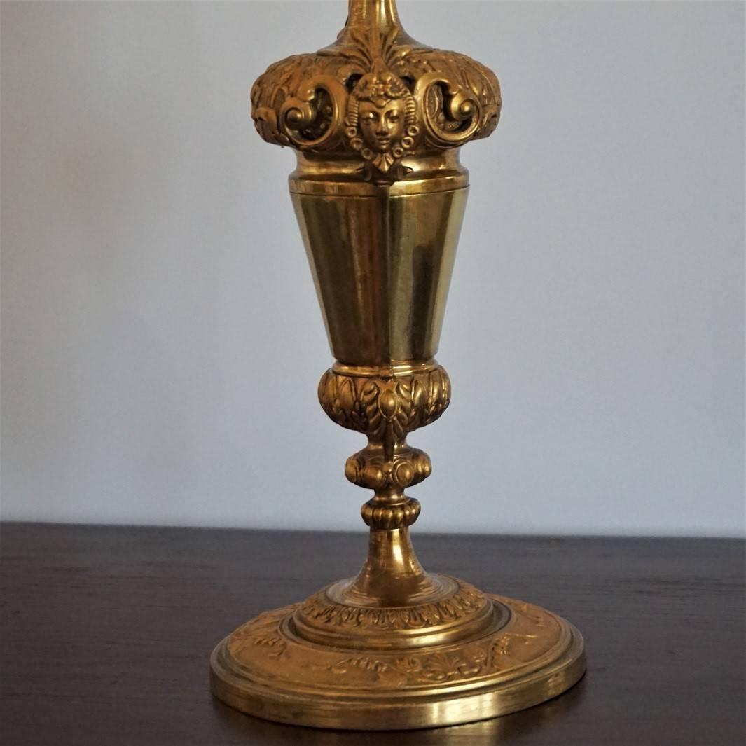 Vergoldete Bronze-Deko-Krug, Krug, frühes 20. Jahrhundert im Zustand „Gut“ im Angebot in Frankfurt am Main, DE