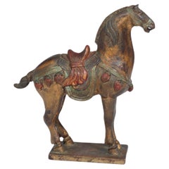 Early 20th Century Gilt wooden Horse
