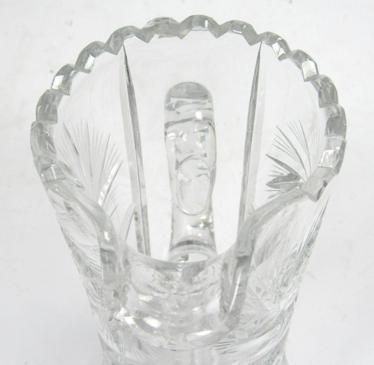 Early 20th Century Glass Pitcher 9