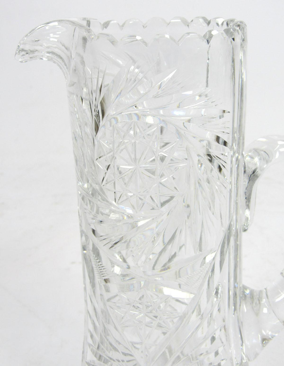 Early 20th Century Glass Pitcher 4
