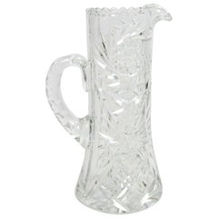 Early 20th Century Glass Pitcher