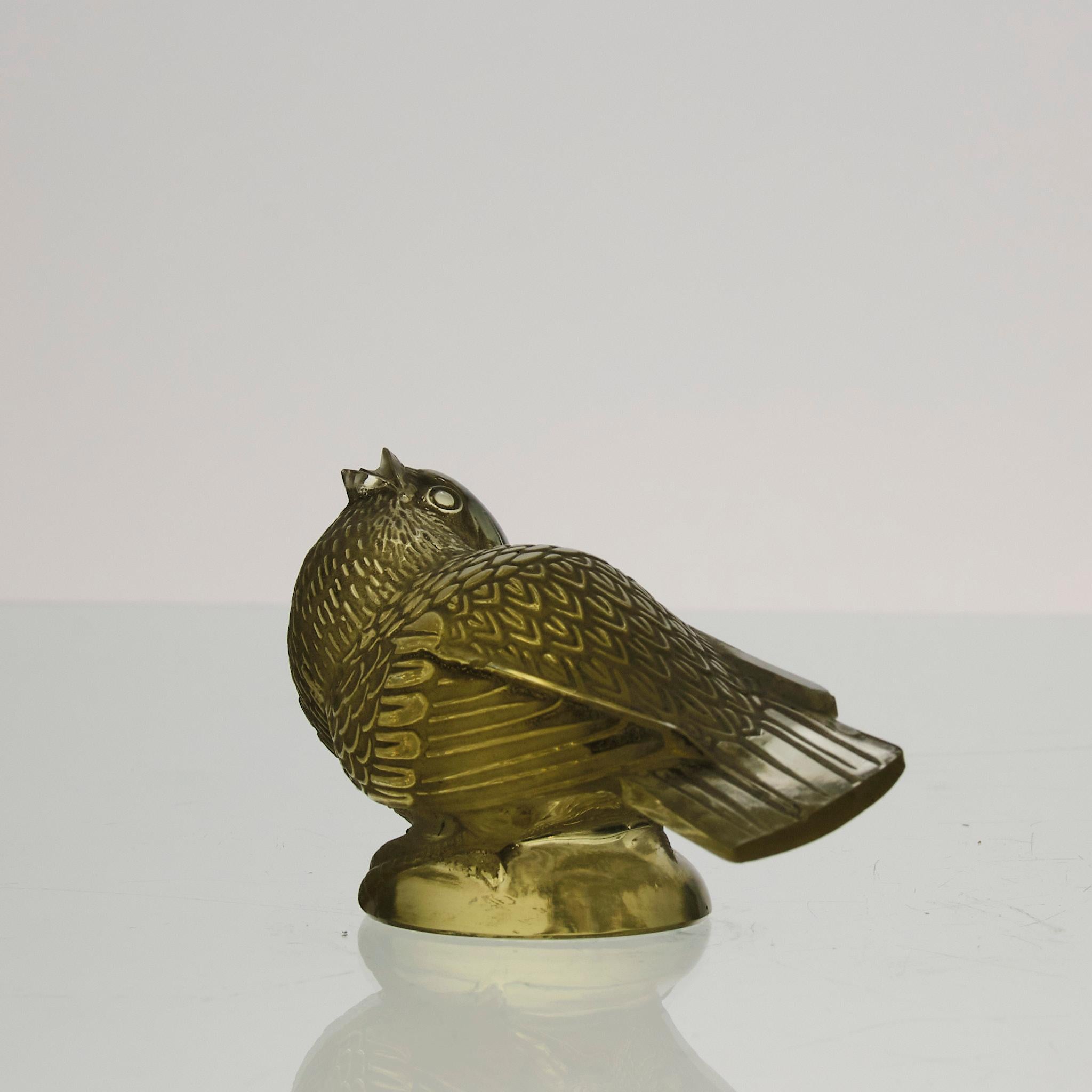 Art Deco Early 20th Century Glass Sculpture 