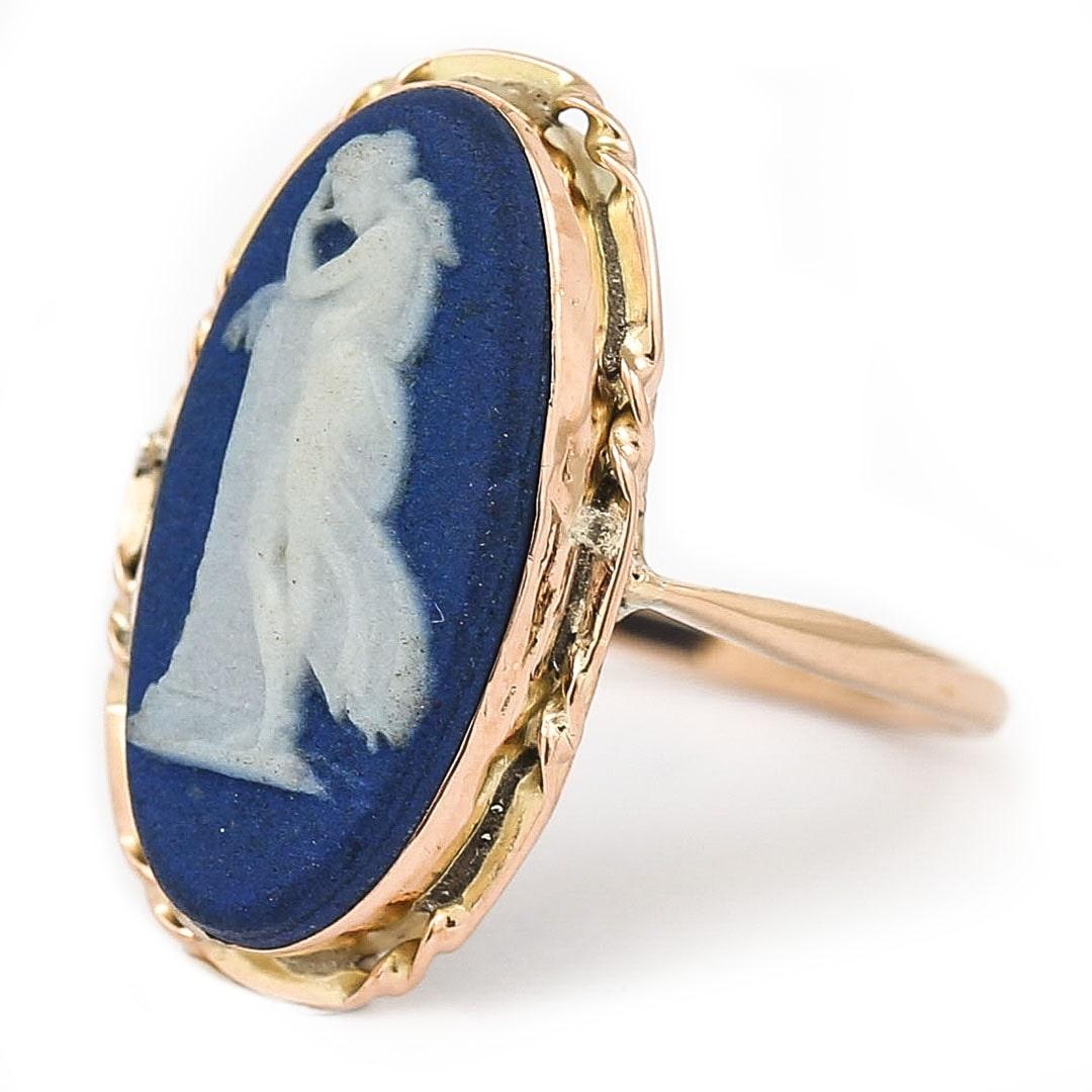 wedgewood cameo ring