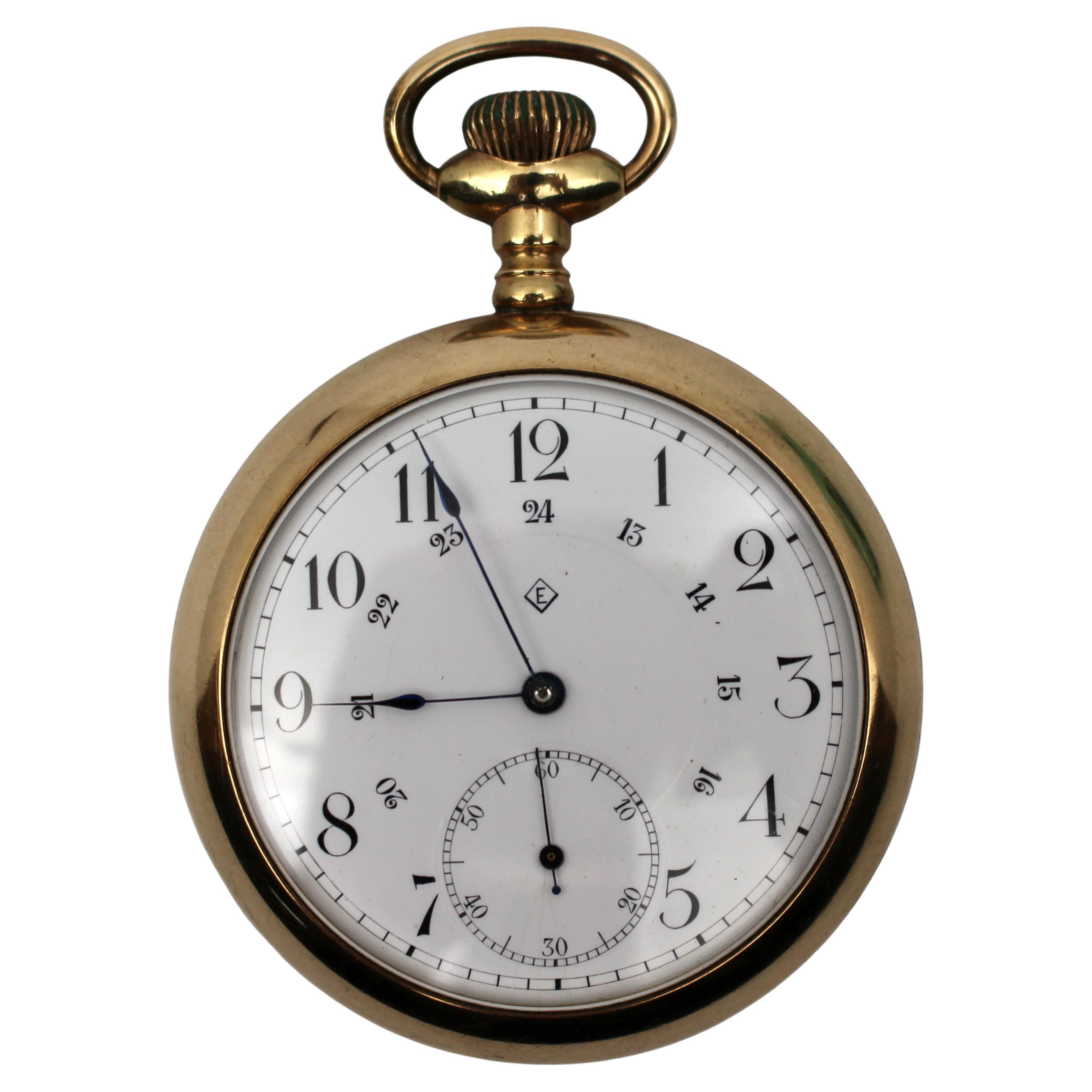 Reloj de bolsillo de oro de principios del siglo XX de The T. Eaton Co. Ltd., Canadá - 1 en venta
