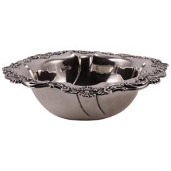 Antique Early 20th Century Gorham Handcrafted Sterling Silver Bowl, 1915