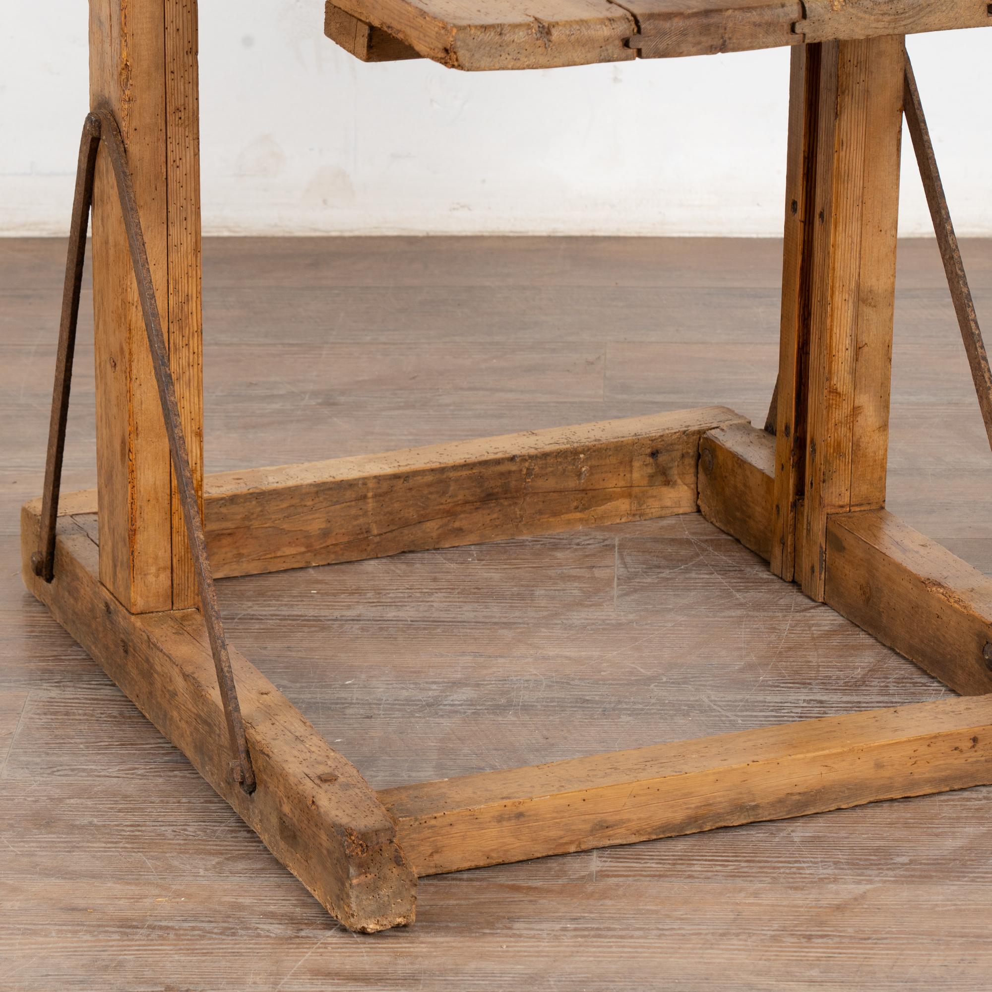Early 20th Century Grain Lift Rustic Display Shelf 7