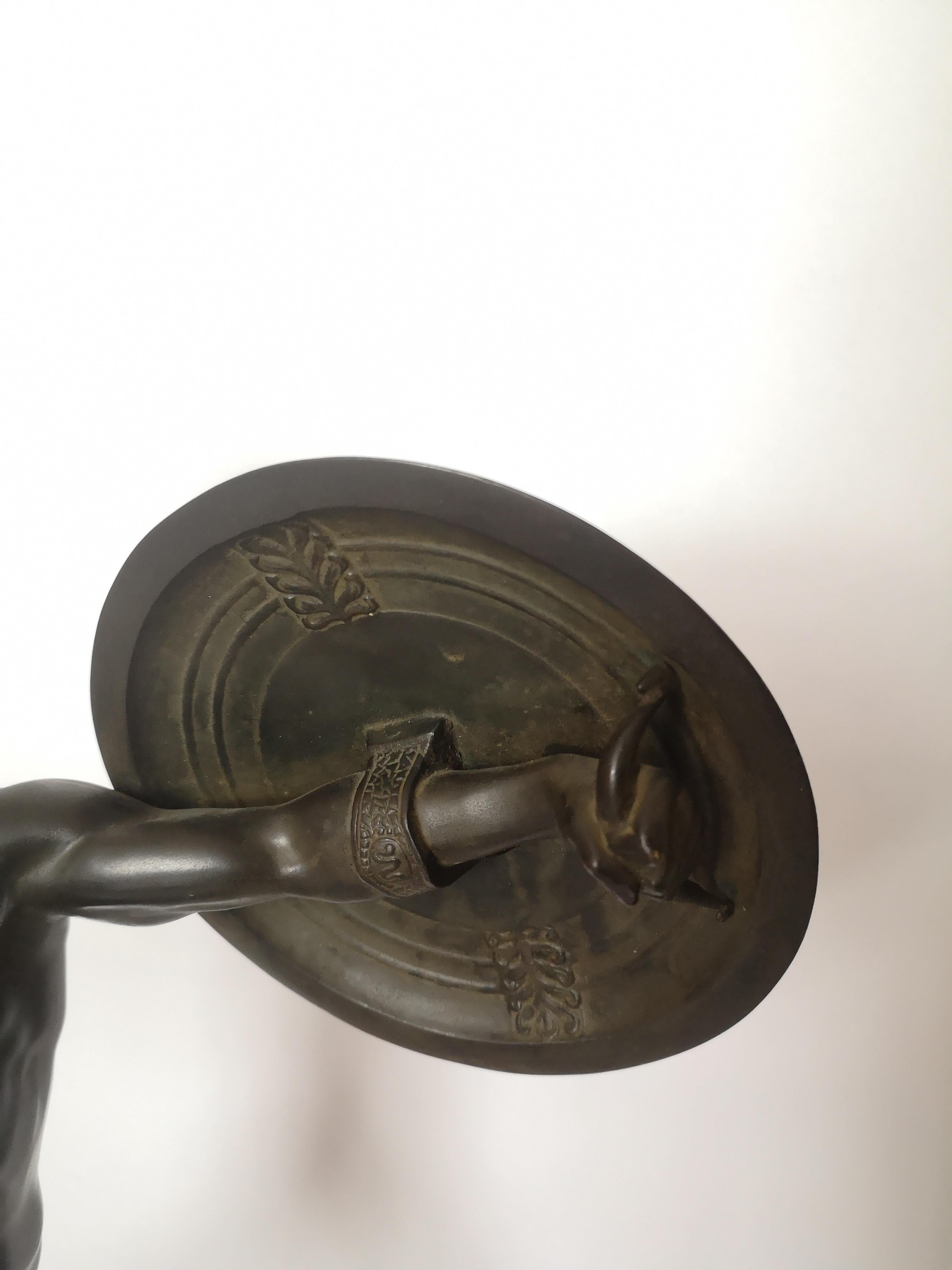 Early 20th Century Greek Bronze of Achilles by W. Wandschneider 5