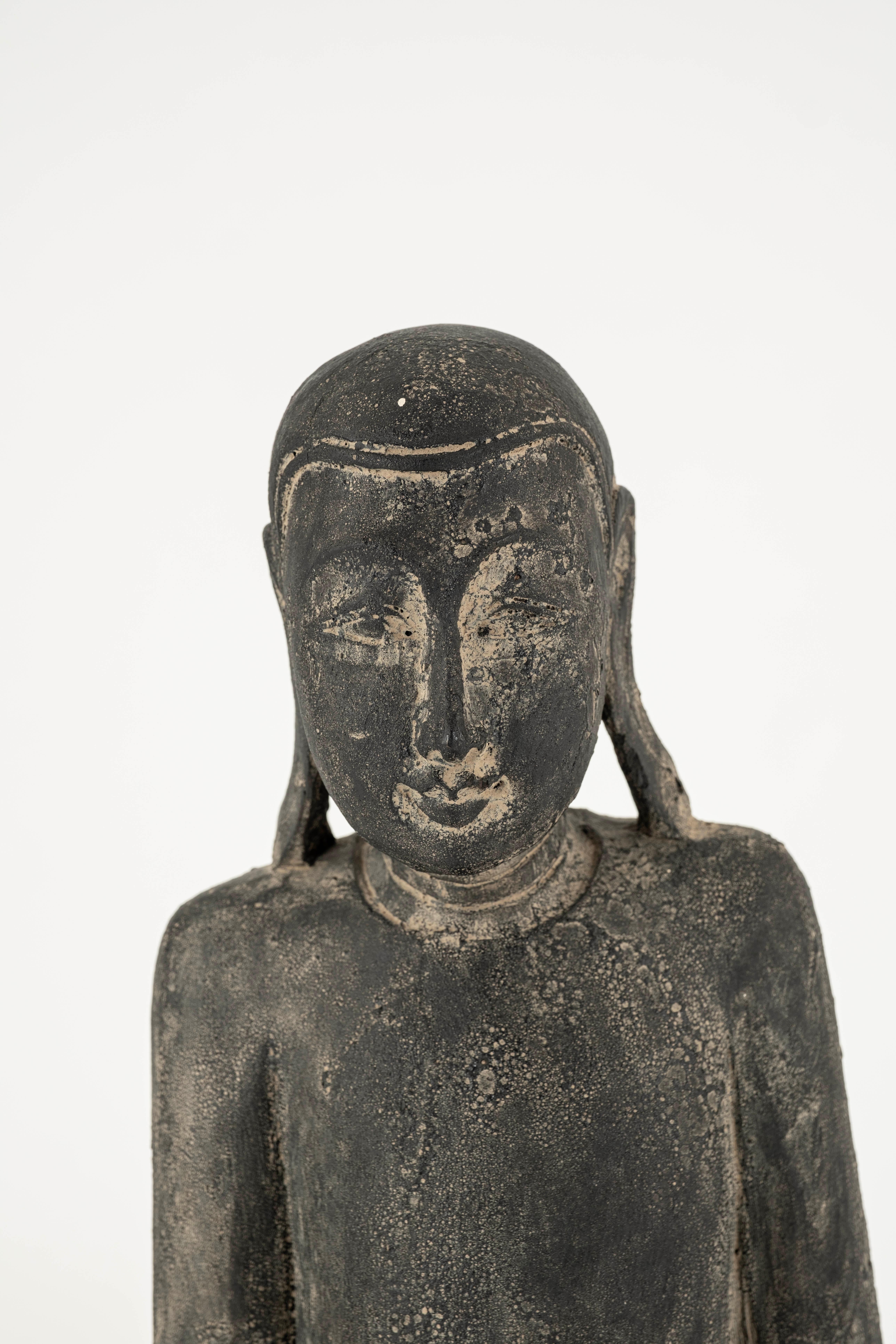 Bois Début du 20e siècle Guan Yin en vente