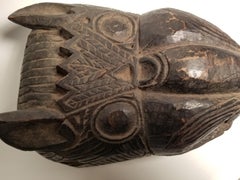 Early 20th Century Guatemalan Jaguar Mask