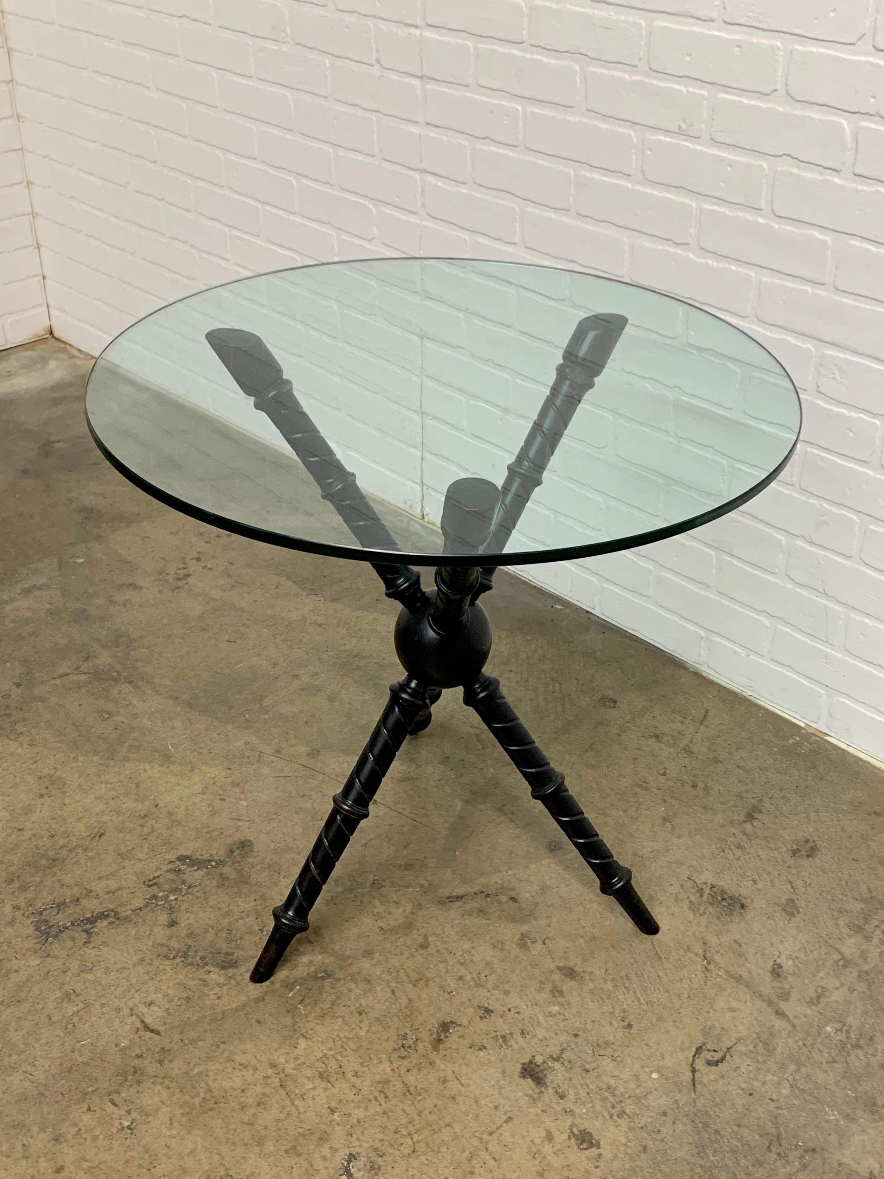 Ebonized Early 20th Century Gypsy Table For Sale