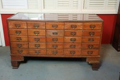 Early 20th Century Haberdashers Countertop Display Cabinet