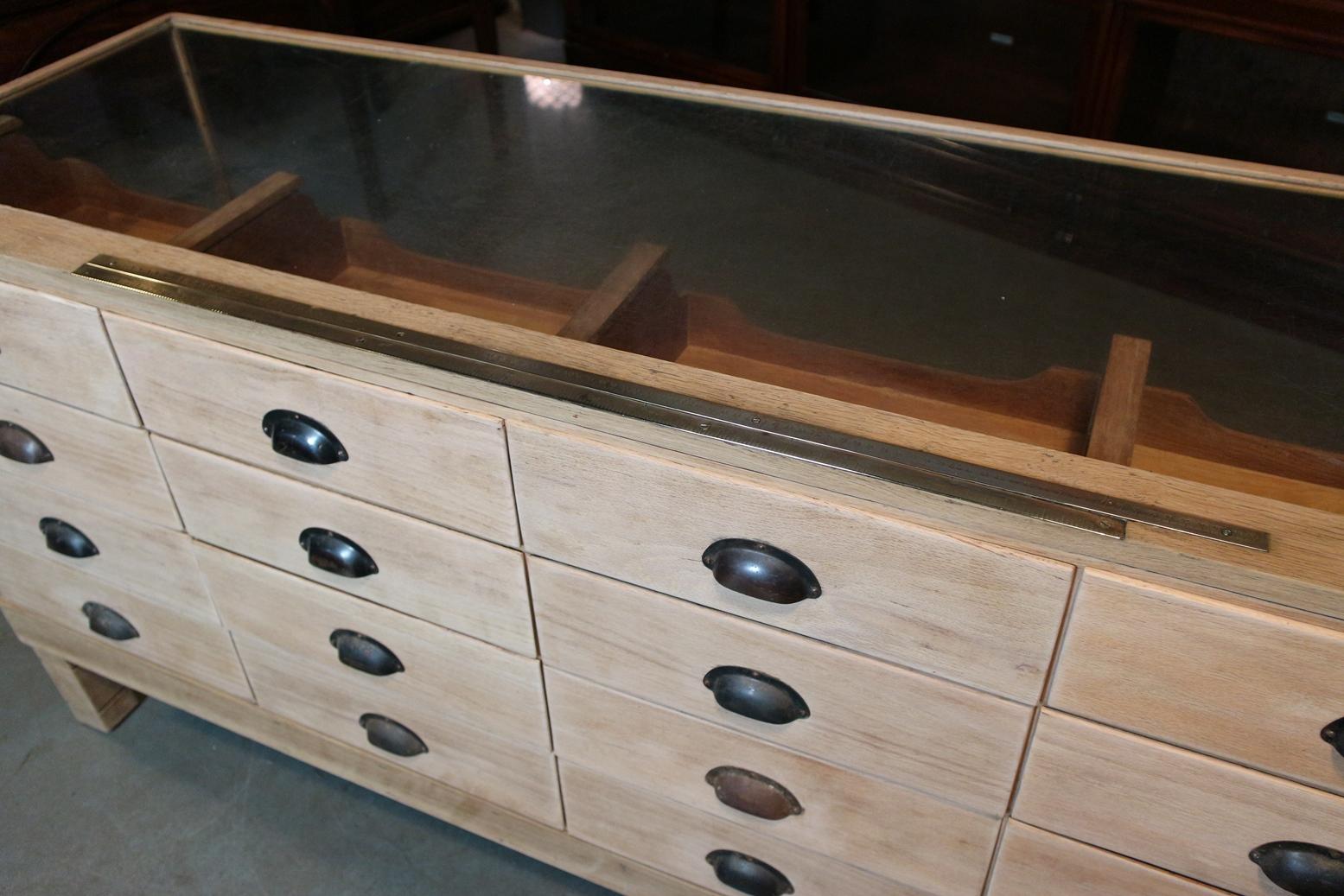 Early 20th Century Haberdashers Countertop Display Cabinet 2