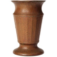 Early 20th Century Hammered Copper Jardinière by Jos Heinrichs
