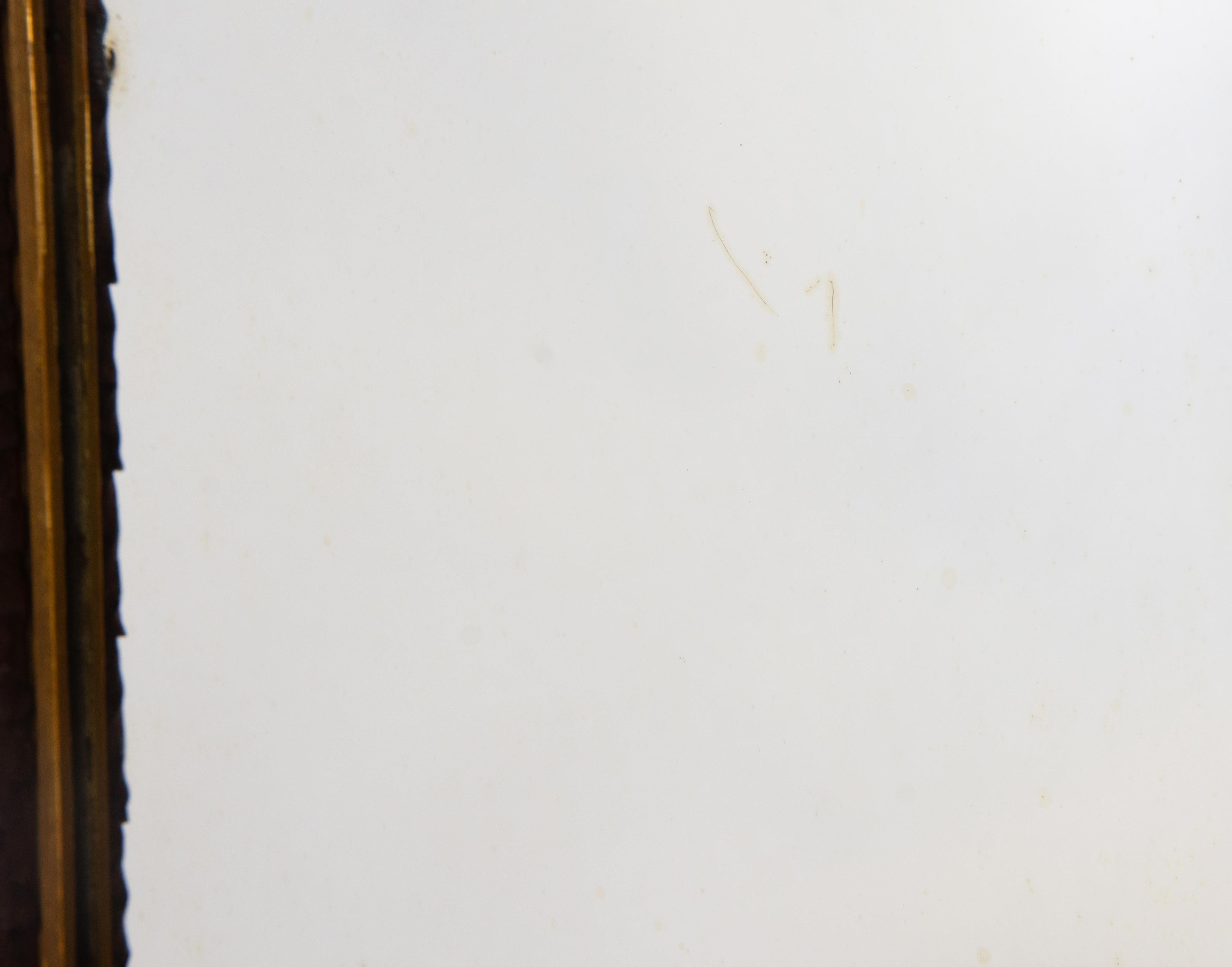 Frühes 20. Jahrhundert Hand geschnitzt und Giltwood Black Forest OAK Wandspiegel  im Zustand „Gut“ im Angebot in Norwich, GB