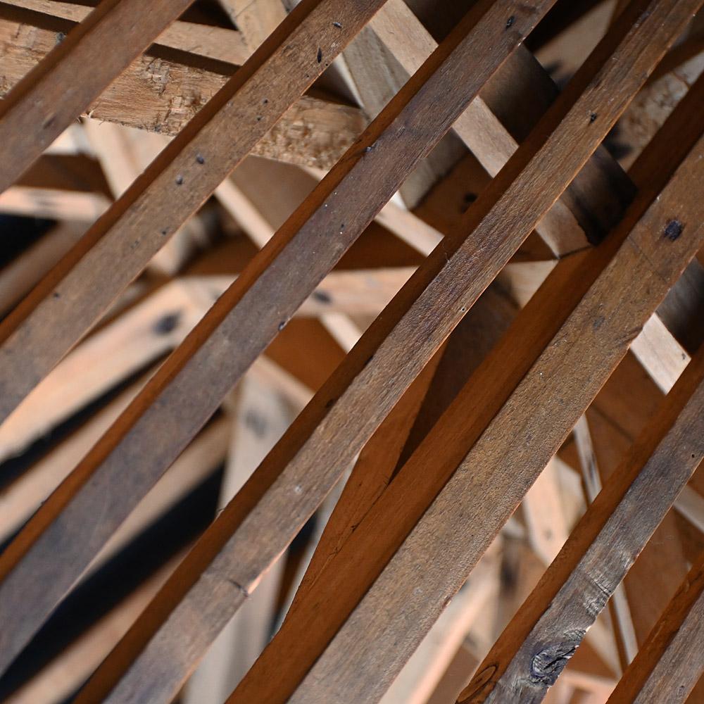 Modèle architectural en pin massif sculpté à la main au début du 20e siècle en vente 5