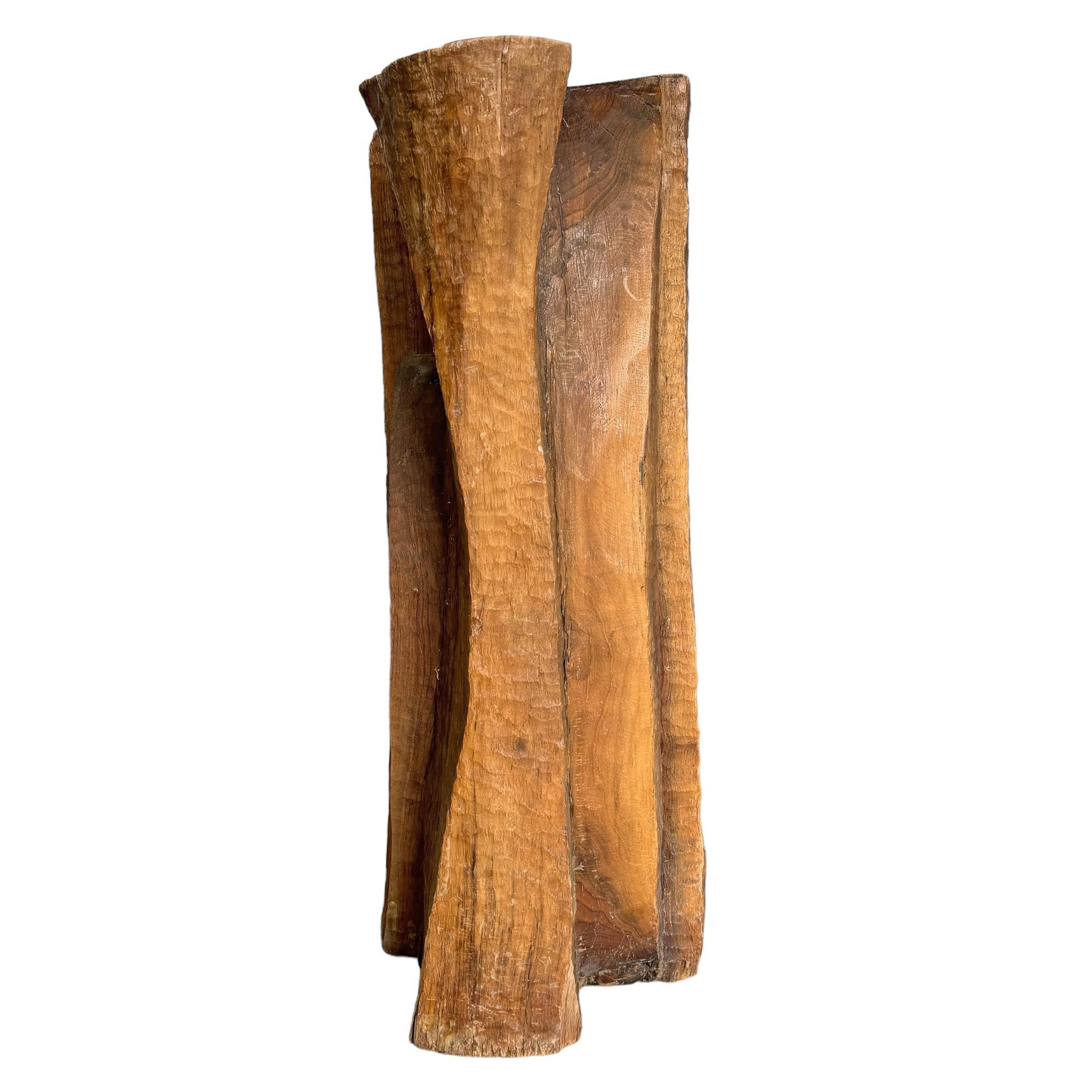Américain Début du 20e siècle, The Pedestal en Wood Wood sculpté à la main en vente