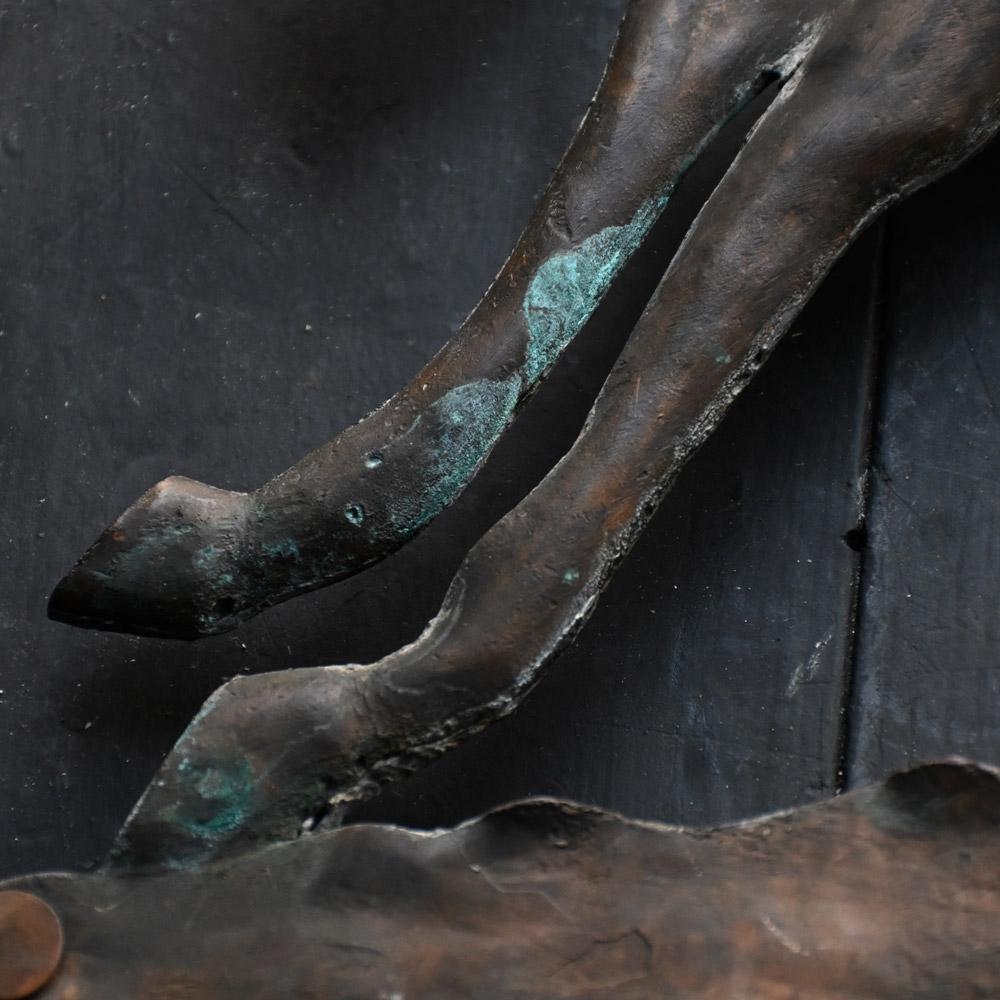 Early 20th Century Hand-Crafted Copper Weathervane For Sale 4