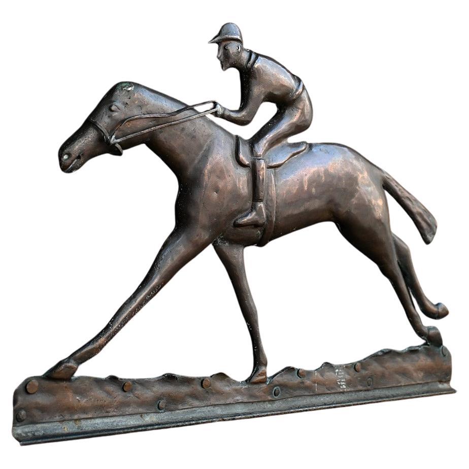Early 20th Century Hand-Crafted Copper Weathervane
