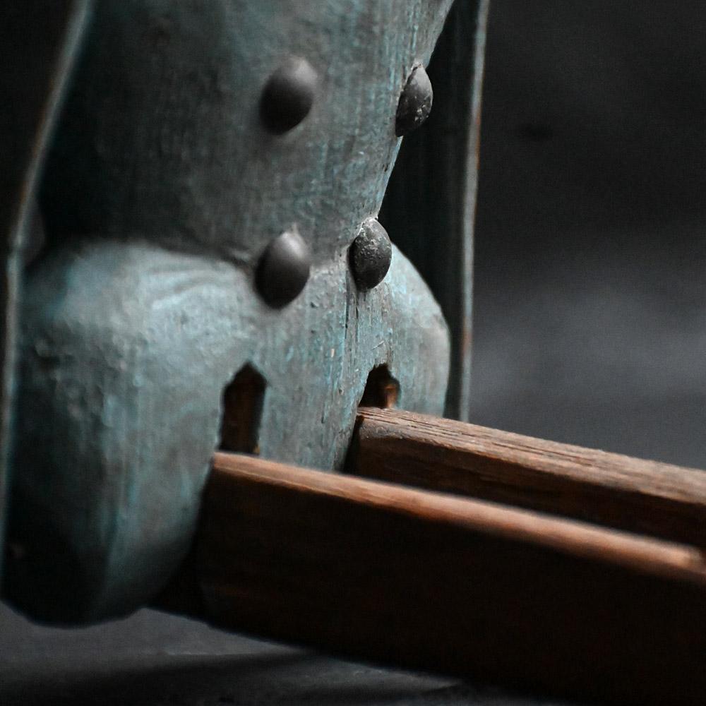 Early 20th Century Hand Crafted Folk-art American Jig Doll Figure 4