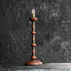 Early 20th Century Hand Crafted Kashmir Lamp