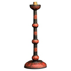 Early 20th Century Hand Crafted Kashmir Lamp