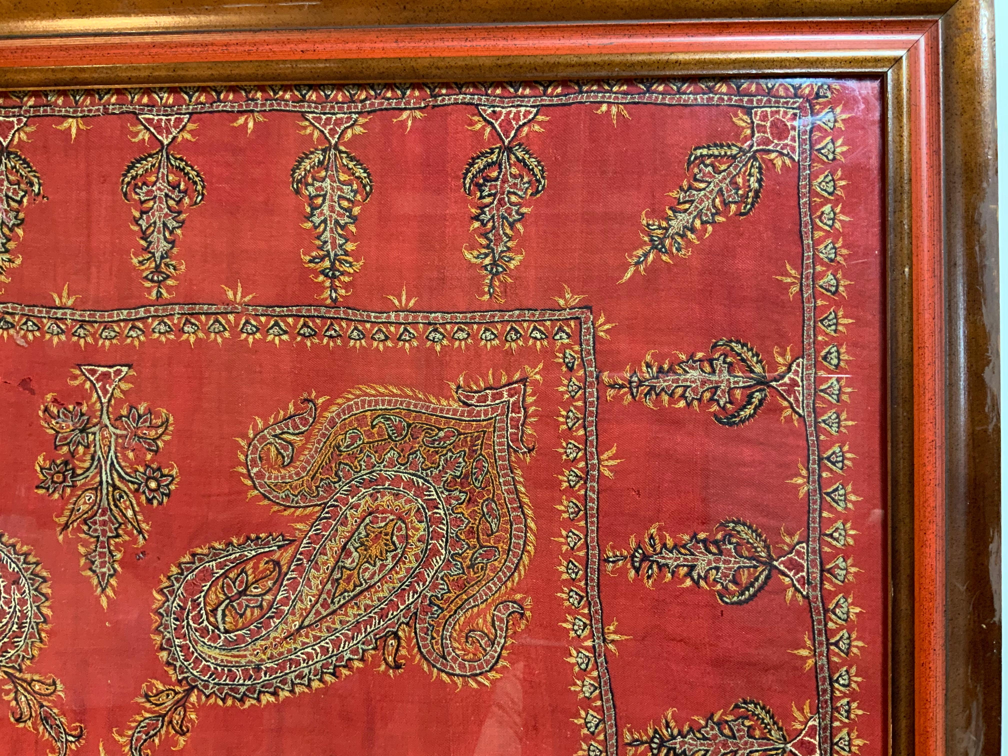 Early 20th Century Hand Embroidery Suzani Wall Hanging 5