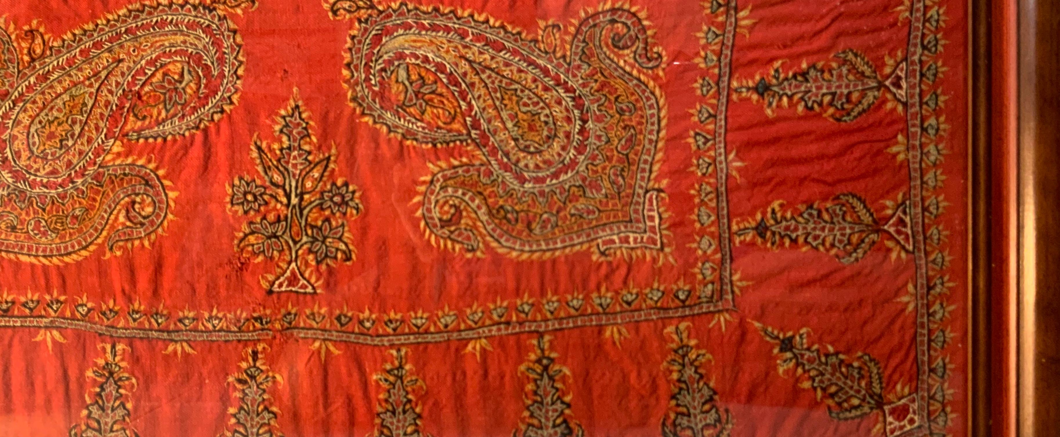 Early 20th Century Hand Embroidery Suzani Wall Hanging 7
