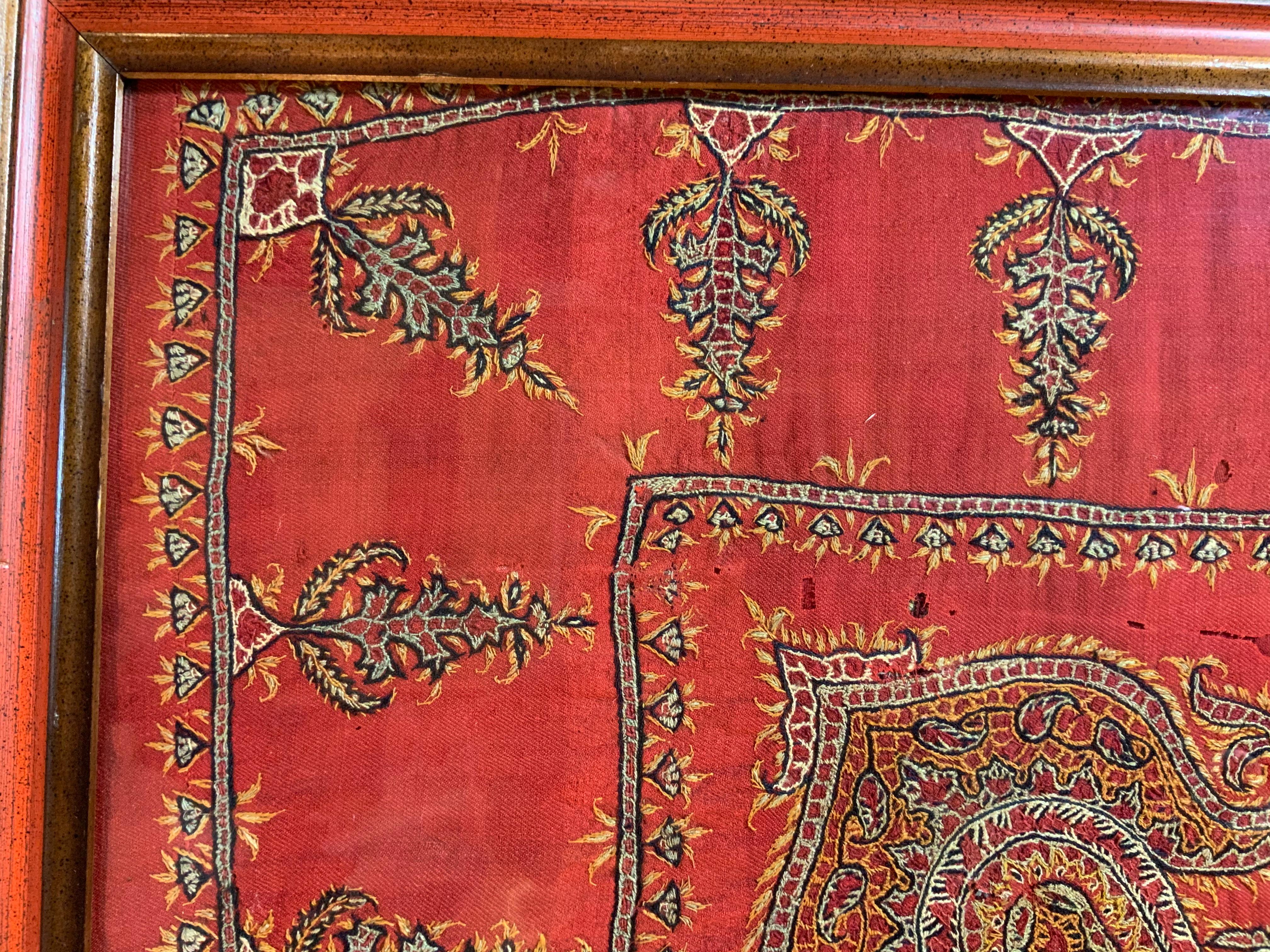Early 20th Century Hand Embroidery Suzani Wall Hanging 8