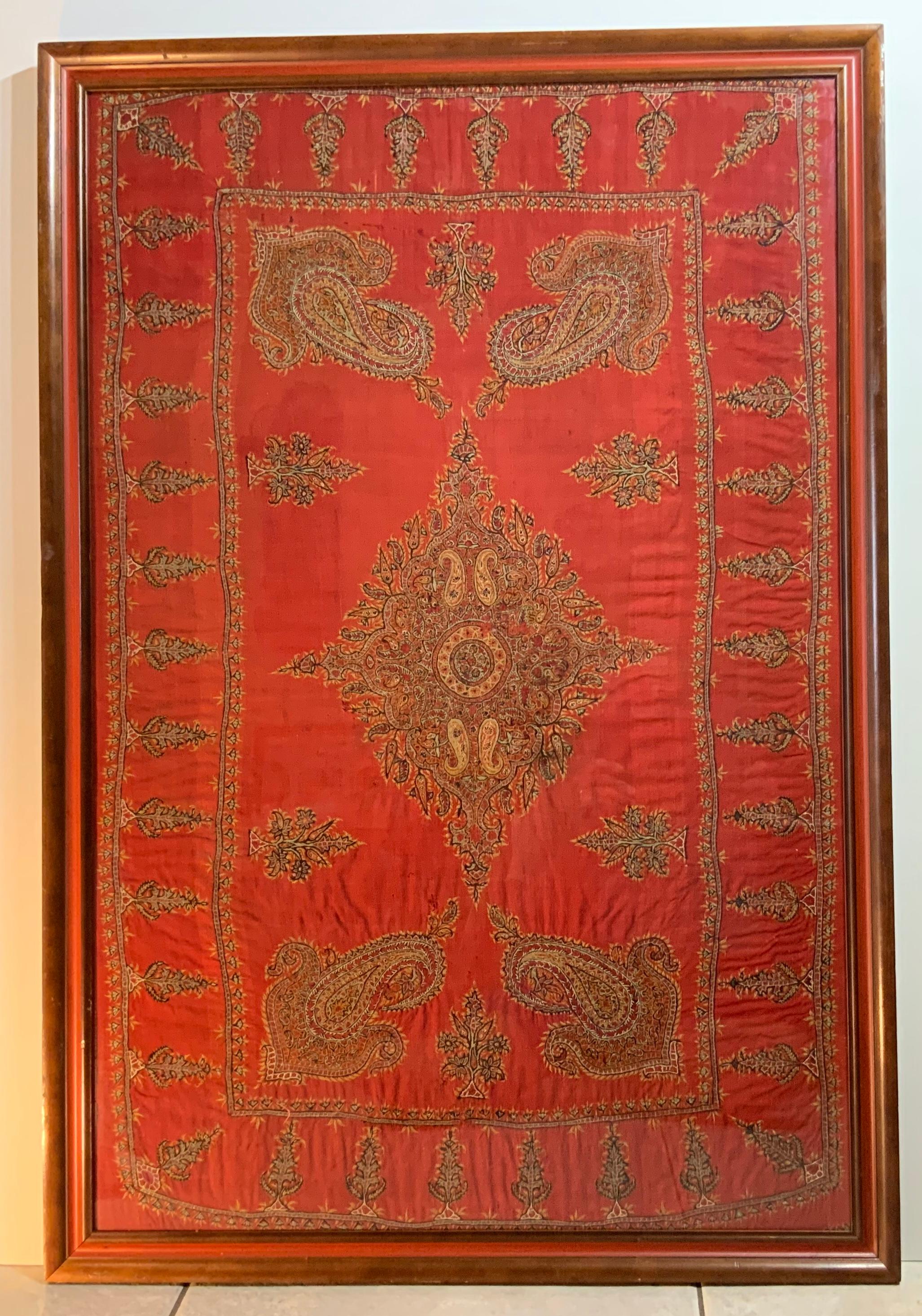 Early 20th Century Hand Embroidery Suzani Wall Hanging 14
