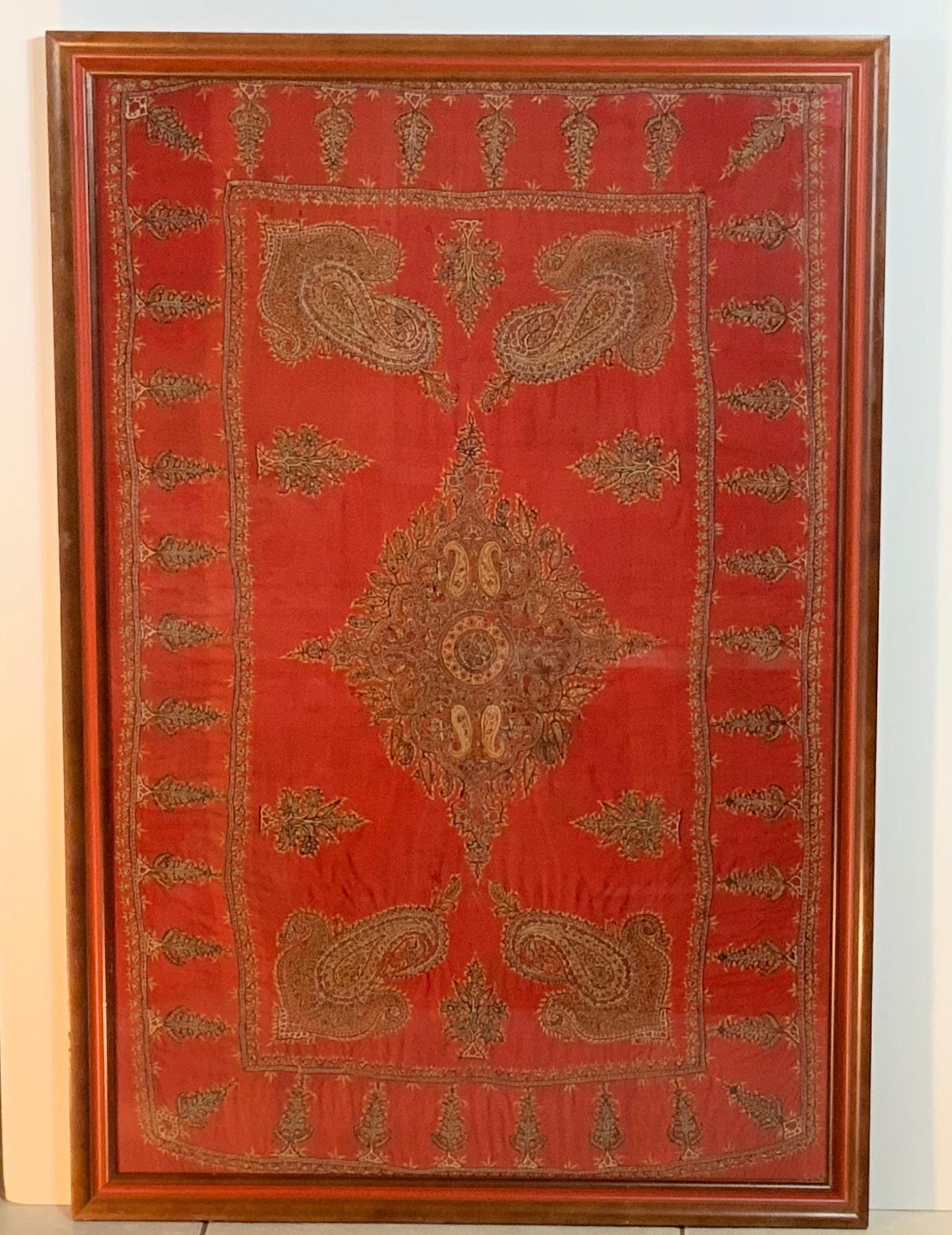 Persian Early 20th Century Hand Embroidery Suzani Wall Hanging